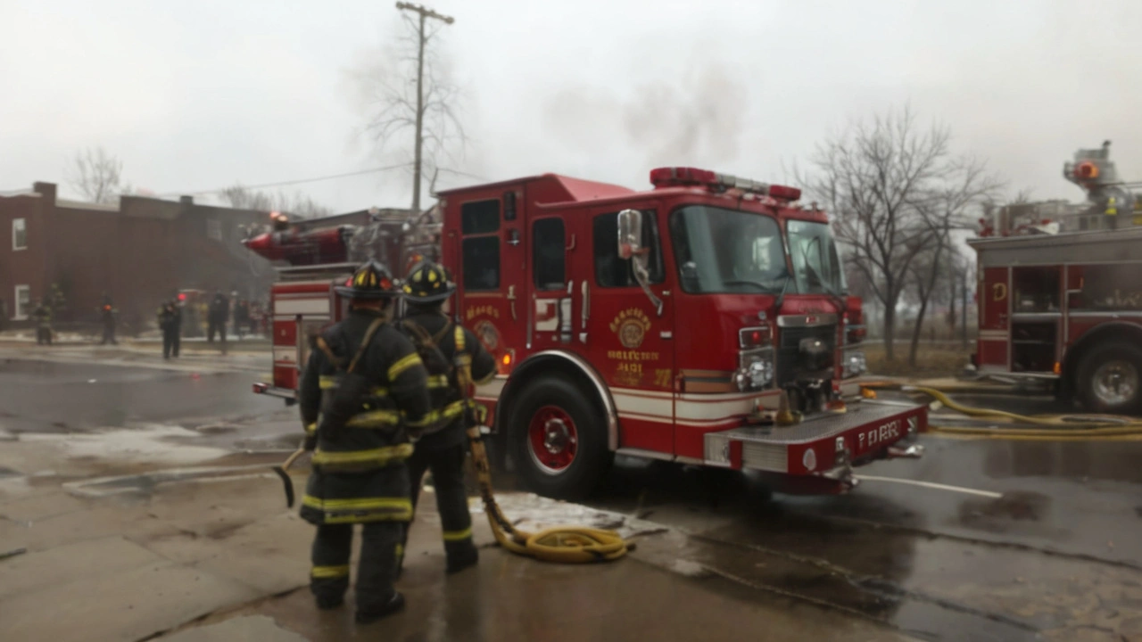 Detroit Fire Department Faces Major Issues With Aging Emergency Vehicles As Engine Catches Fire, Ladder Truck Breaks Down