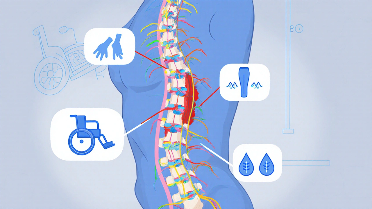 Spinal Cord Injury: Understanding Function Loss, Rehabilitation, and Assistive Devices