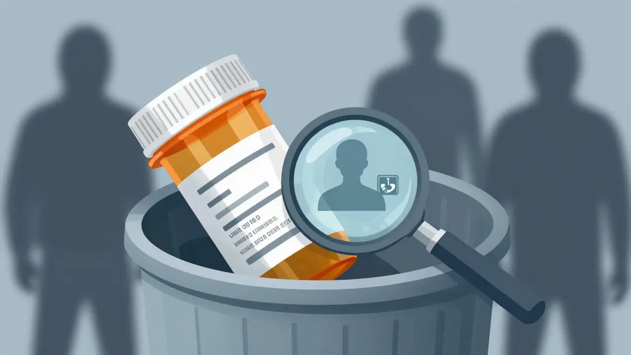 How to Remove Personal Information from Medication Bottles Safely
