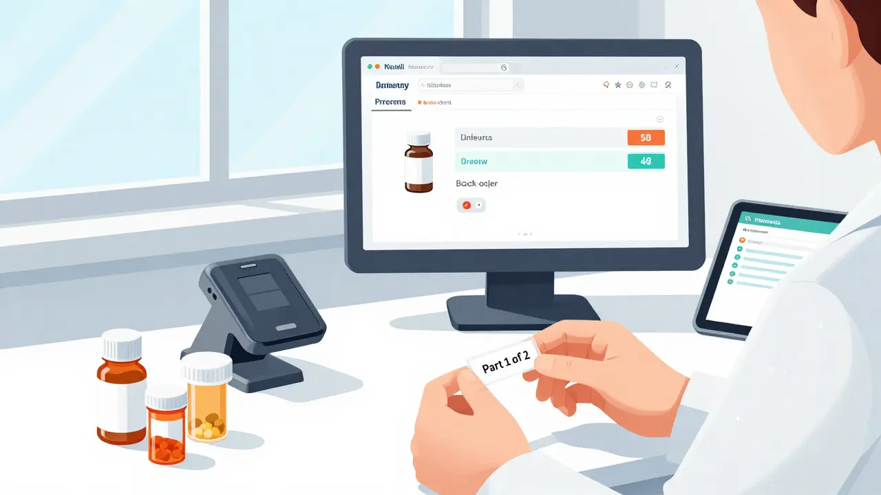 How to Handle Partial Fills and Back-Orders Without Errors in Pharmacy Dispensing