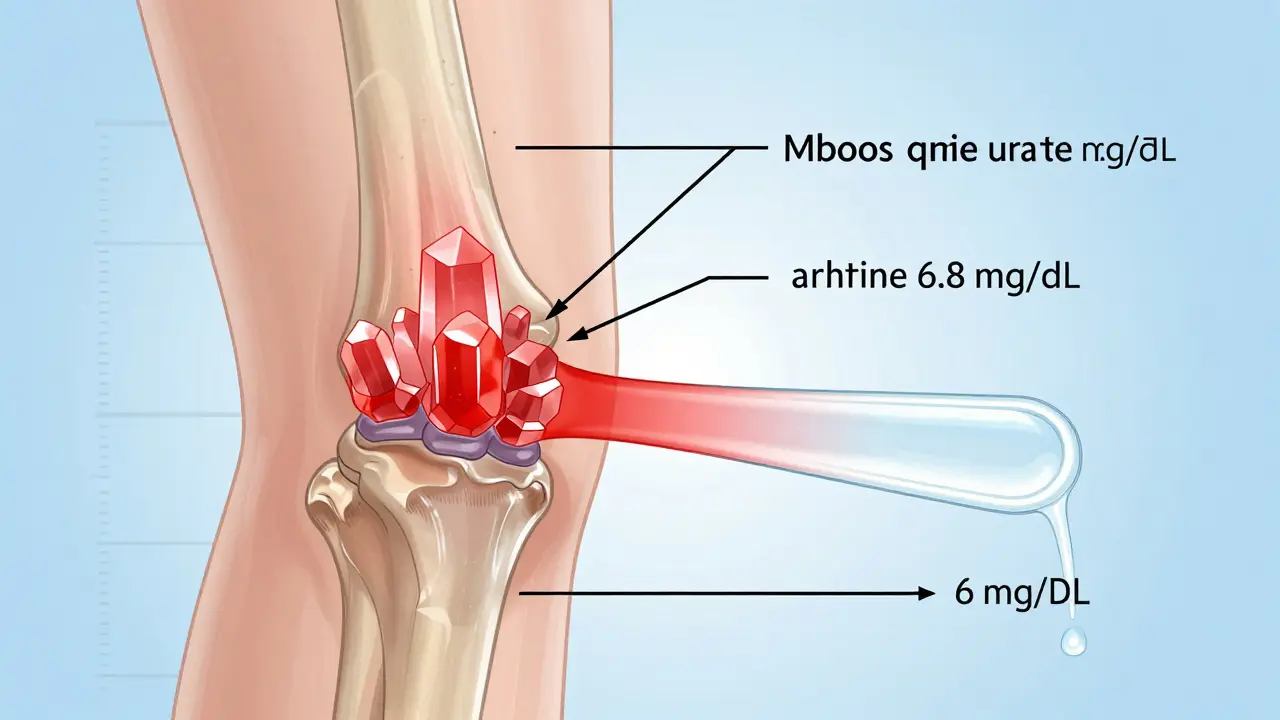 Urate Targets in Gout: How Allopurinol and Febuxostat Work to Prevent Flares