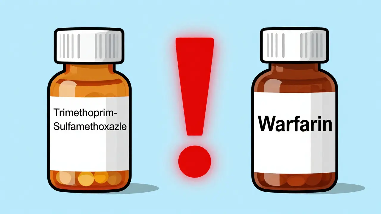 Trimethoprim-Sulfamethoxazole and Warfarin: Managing INR Elevation and Bleeding Risks